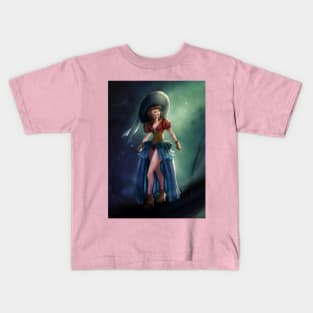 Walking in dreamland Kids T-Shirt